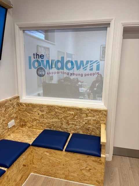 The Lowdown Charity - Northampton -Internal seating area